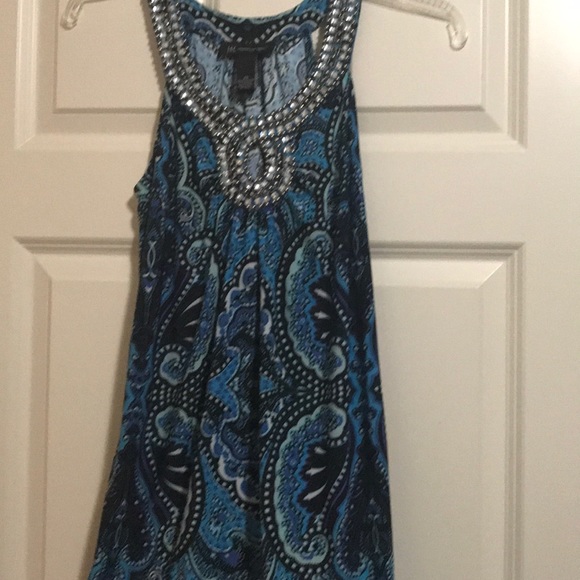 INC International Concepts Tops - INC Jeweled sleeveless top.